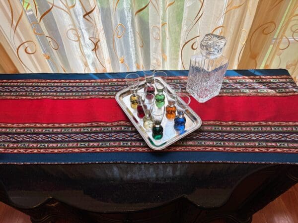 100% Adult Alpaca Wool Table Runner from Peru - Image 5